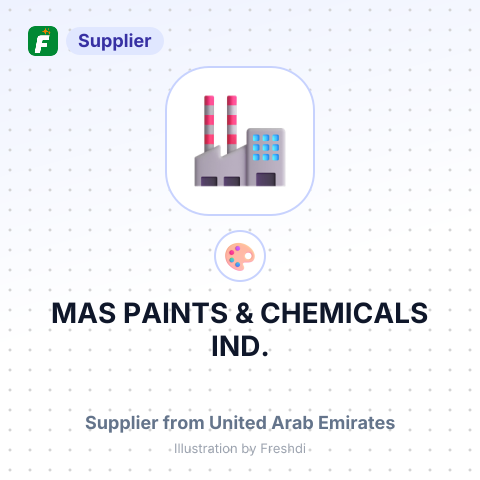 MAS PAINTS & CHEMICALS IND. – summary card, no photo uploaded yet