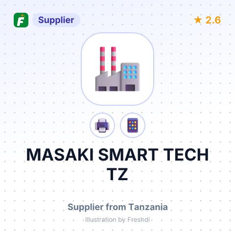 MASAKI SMART TECH TZ – summary card, no photo uploaded yet