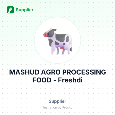 MASHUD AGRO PROCESSING FOOD – summary card, no photo uploaded yet