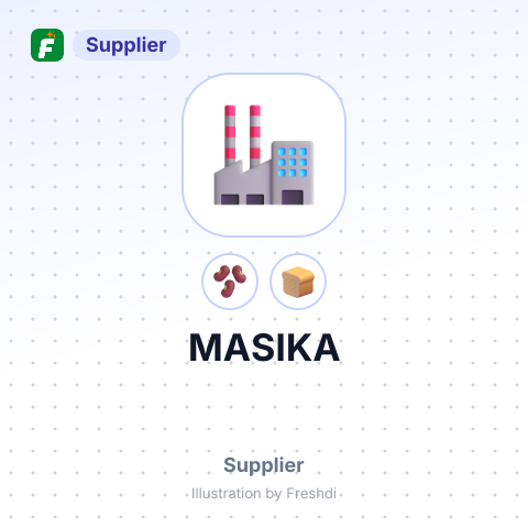 MASIKA – summary card, no photo uploaded yet