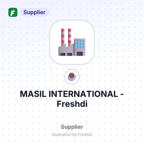 MASIL INTERNATIONAL – summary card, no photo uploaded yet