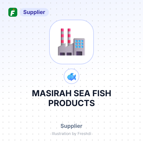 MASIRAH SEA FISH PRODUCTS – summary card, no photo uploaded yet