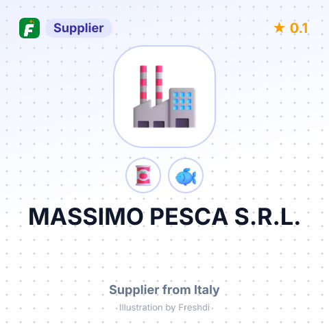 MASSIMO PESCA S.R.L. – summary card, no photo uploaded yet