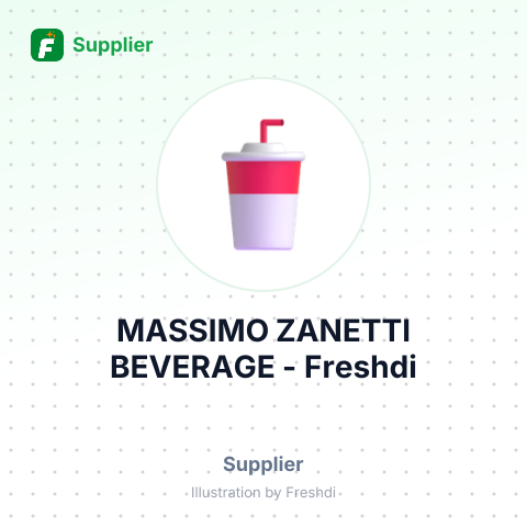 MASSIMO ZANETTI BEVERAGE – summary card, no photo uploaded yet