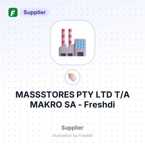 MASSSTORES PTY LTD T/A MAKRO SA – summary card, no photo uploaded yet