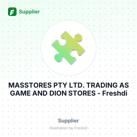 MASSTORES PTY LTD. TRADING AS GAME AND DION STORES – summary card, no photo uploaded yet
