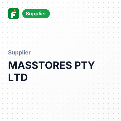 MASSTORES PTY LTD – summary card, no photo uploaded yet