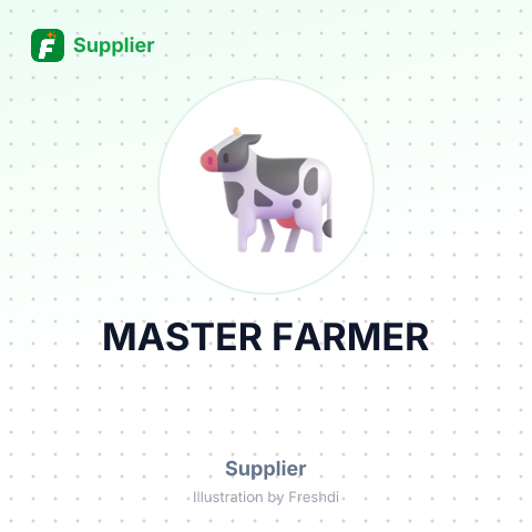 MASTER FARMER – summary card, no photo uploaded yet