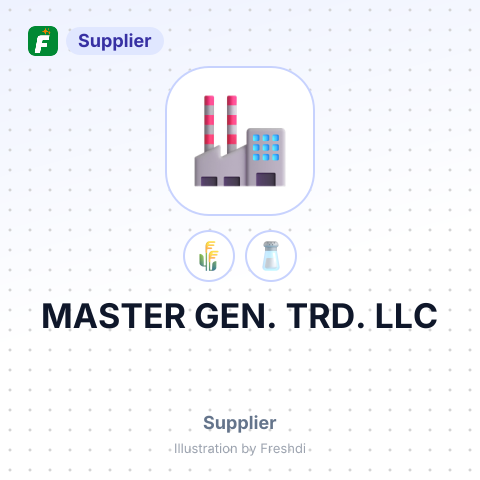 MASTER GEN. TRD. LLC – summary card, no photo uploaded yet