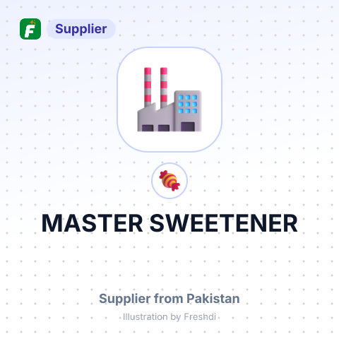 MASTER SWEETENER – summary card, no photo uploaded yet