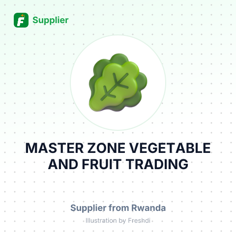 MASTER ZONE VEGETABLE AND FRUIT TRADING – summary card, no photo uploaded yet