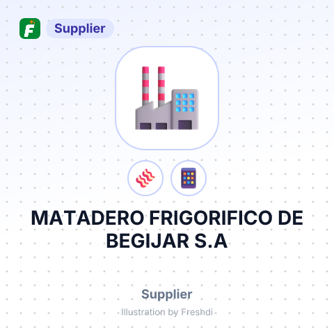 MATADERO FRIGORIFICO DE BEGIJAR S.A – summary card, no photo uploaded yet