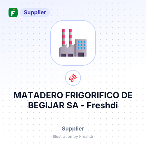 MATADERO FRIGORIFICO DE BEGIJAR SA – summary card, no photo uploaded yet