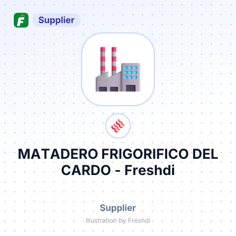MATADERO FRIGORIFICO DEL CARDO – summary card, no photo uploaded yet