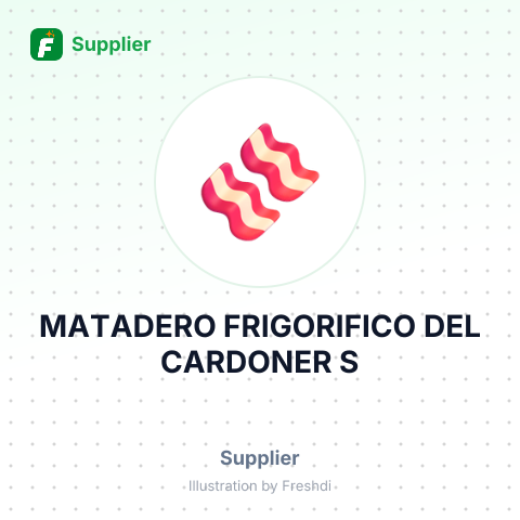 MATADERO FRIGORIFICO DEL CARDONER S – summary card, no photo uploaded yet