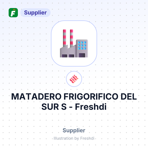 MATADERO FRIGORIFICO DEL SUR S – summary card, no photo uploaded yet