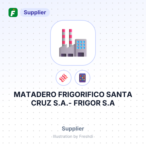 MATADERO FRIGORIFICO SANTA CRUZ S.A.- FRIGOR S.A – summary card, no photo uploaded yet