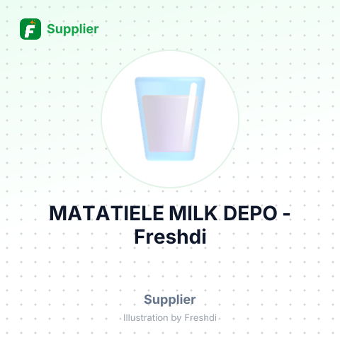 MATATIELE MILK DEPO – summary card, no photo uploaded yet
