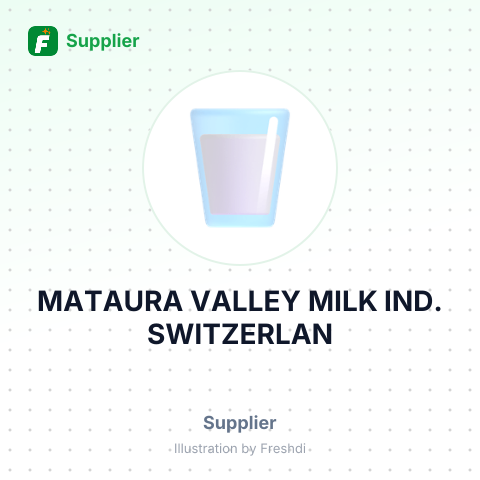 MATAURA VALLEY MILK IND. SWITZERLAN – summary card, no photo uploaded yet
