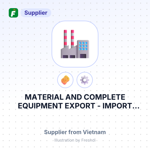 MATERIAL AND COMPLETE EQUIPMENT EXPORT - IMPORT CORPORATION – summary card, no photo uploaded yet