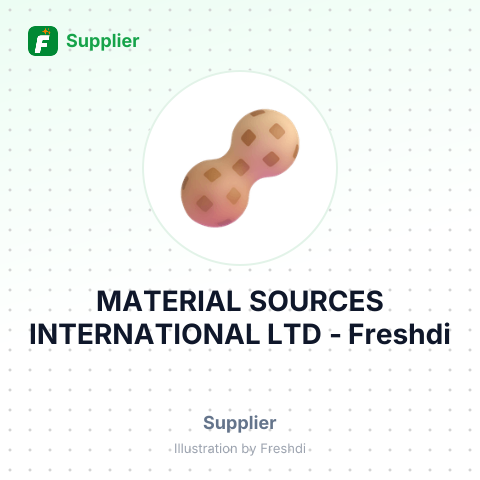 MATERIAL SOURCES INTERNATIONAL LTD – summary card, no photo uploaded yet
