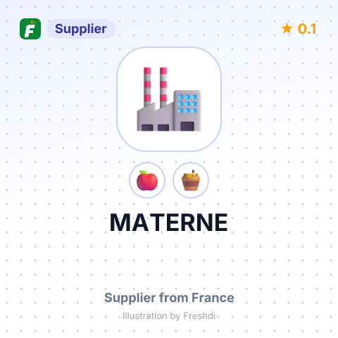 MATERNE – summary card, no photo uploaded yet