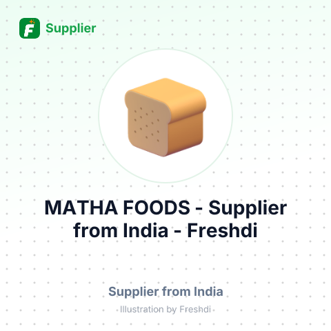 MATHA FOODS – summary card, no photo uploaded yet