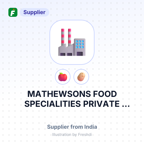 MATHEWSONS FOOD SPECIALITIES PRIVATE LIMITED – summary card, no photo uploaded yet