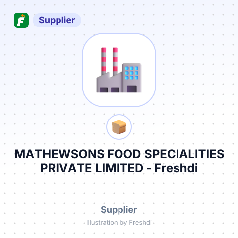 MATHEWSONS FOOD SPECIALITIES PRIVATE LIMITED – summary card, no photo uploaded yet