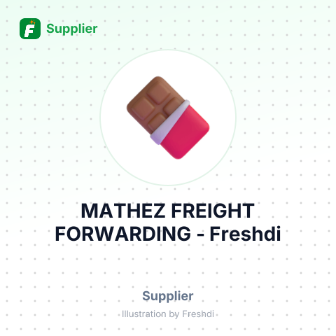 MATHEZ FREIGHT FORWARDING – summary card, no photo uploaded yet