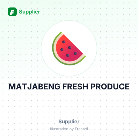 MATJABENG FRESH PRODUCE – summary card, no photo uploaded yet