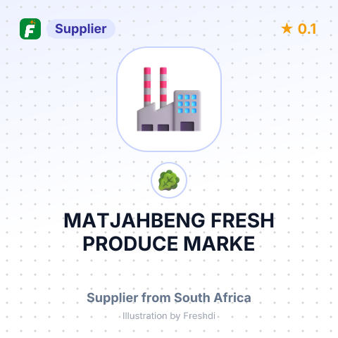 MATJAHBENG FRESH PRODUCE MARKE – summary card, no photo uploaded yet
