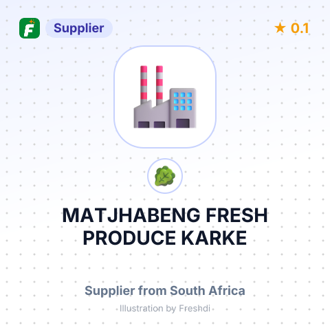 MATJHABENG FRESH PRODUCE KARKE – summary card, no photo uploaded yet