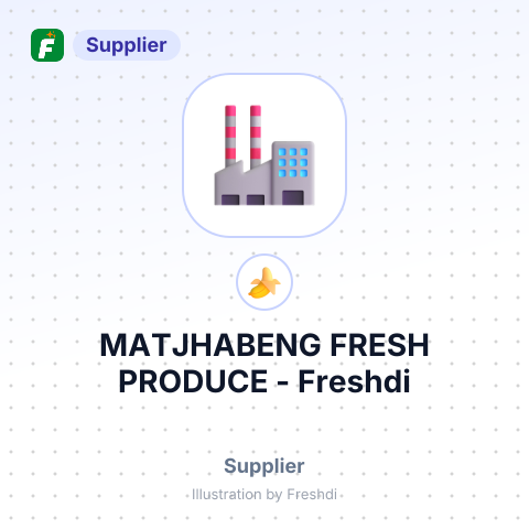 MATJHABENG FRESH PRODUCE – summary card, no photo uploaded yet