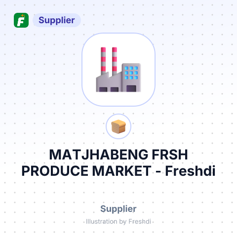 MATJHABENG FRSH PRODUCE MARKET – summary card, no photo uploaded yet