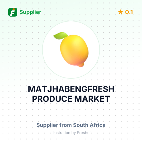MATJHABENGFRESH PRODUCE MARKET – summary card, no photo uploaded yet