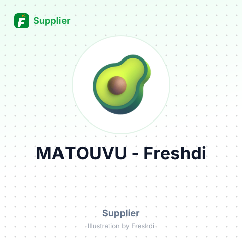 MATOUVU – summary card, no photo uploaded yet