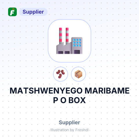 MATSHWENYEGO MARIBAME P O BOX – summary card, no photo uploaded yet
