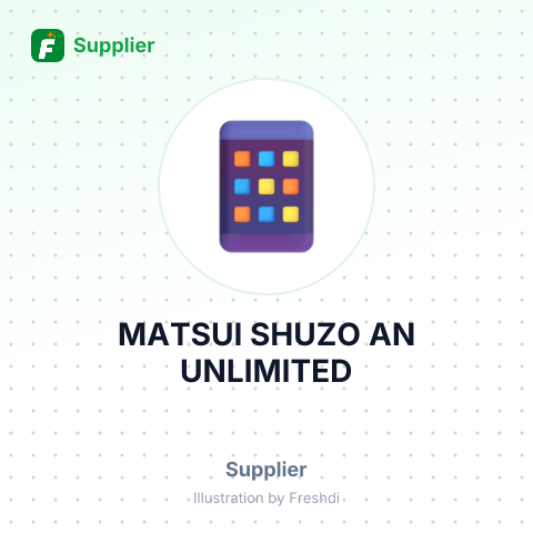 MATSUI SHUZO AN UNLIMITED – summary card, no photo uploaded yet