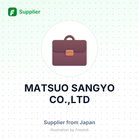MATSUO SANGYO CO.,LTD – summary card, no photo uploaded yet