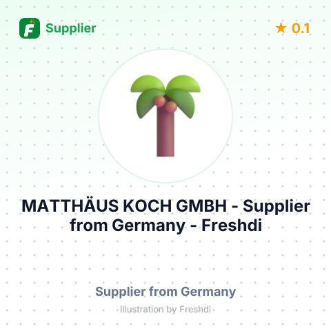 MATTHÄUS KOCH GMBH – summary card, no photo uploaded yet