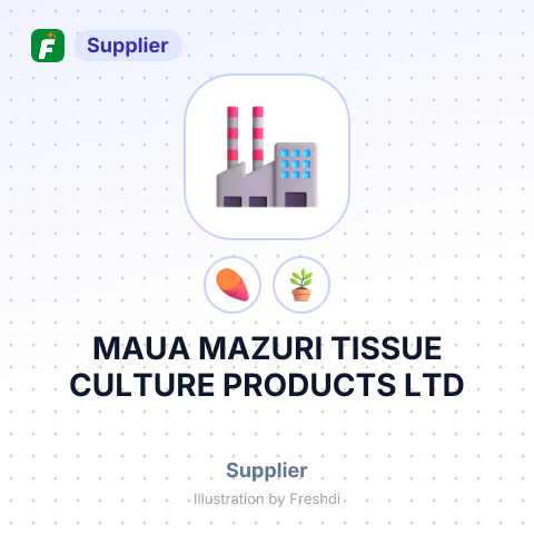 MAUA MAZURI TISSUE CULTURE PRODUCTS LTD – summary card, no photo uploaded yet