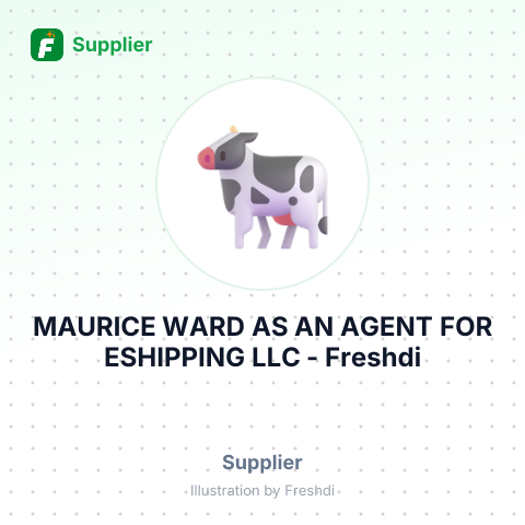 MAURICE WARD AS AN AGENT FOR ESHIPPING LLC – summary card, no photo uploaded yet