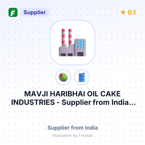 MAVJI HARIBHAI OIL CAKE INDUSTRIES – summary card, no photo uploaded yet
