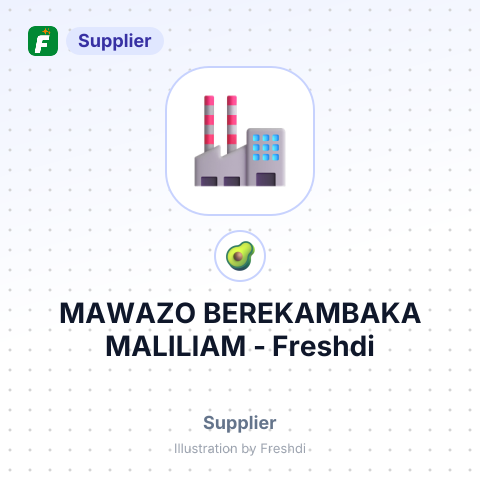 MAWAZO BEREKAMBAKA MALILIAM – summary card, no photo uploaded yet