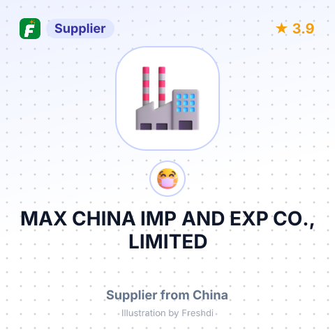 MAX CHINA IMP AND EXP CO., LIMITED – summary card, no photo uploaded yet