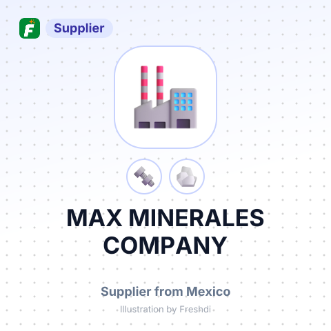 MAX MINERALES COMPANY – summary card, no photo uploaded yet