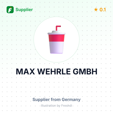 MAX WEHRLE GMBH – summary card, no photo uploaded yet