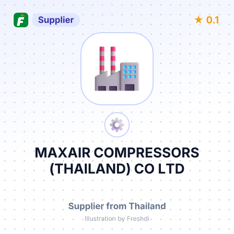 MAXAIR COMPRESSORS (THAILAND) CO LTD – summary card, no photo uploaded yet