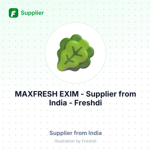 MAXFRESH EXIM – summary card, no photo uploaded yet